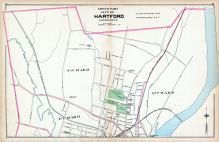 Hartford City - North Part, Connecticut State Atlas 1893